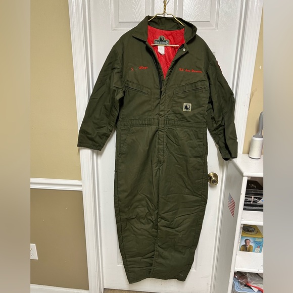 Bercowear Coveralls Army Green men XL - Picture 10 of 10